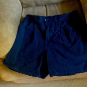 Ladies blue shorts size 12. Bay Street